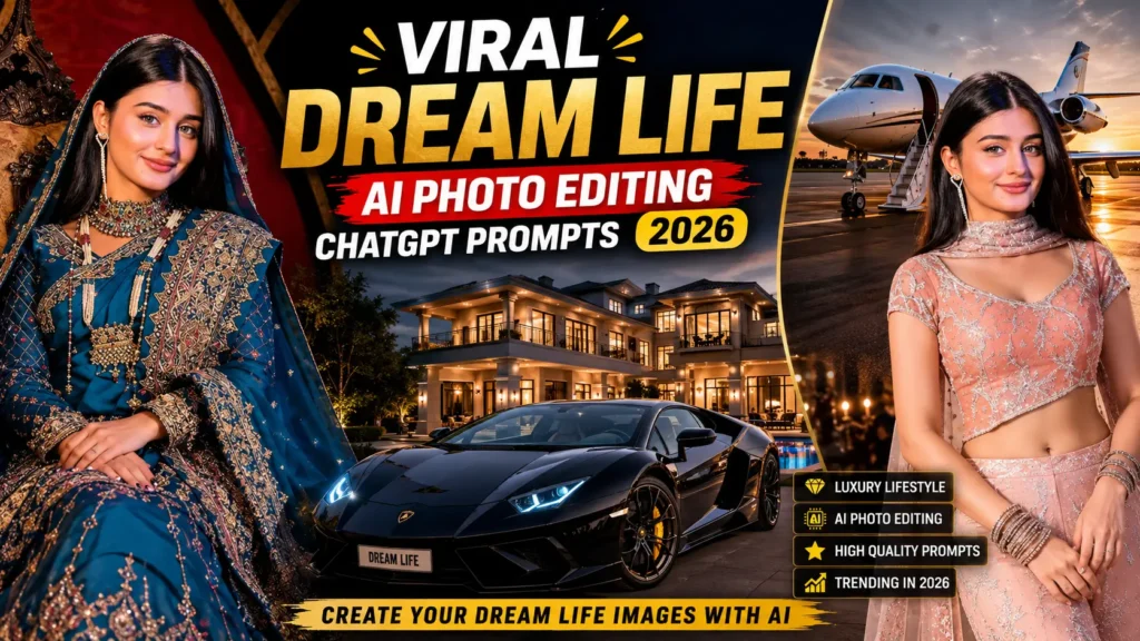 Viral Dream Life AI Photo Editing Prompts 