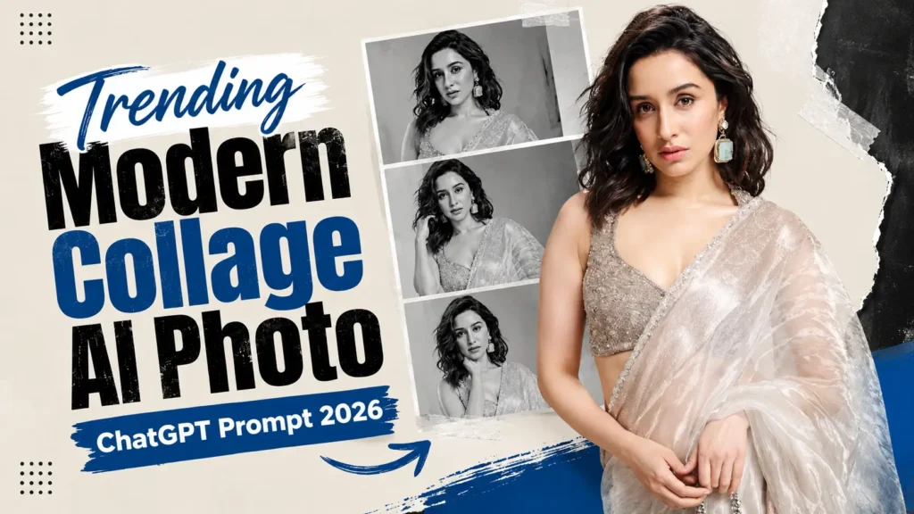 Trending Modern Collage AI Photo Editing Prompt 