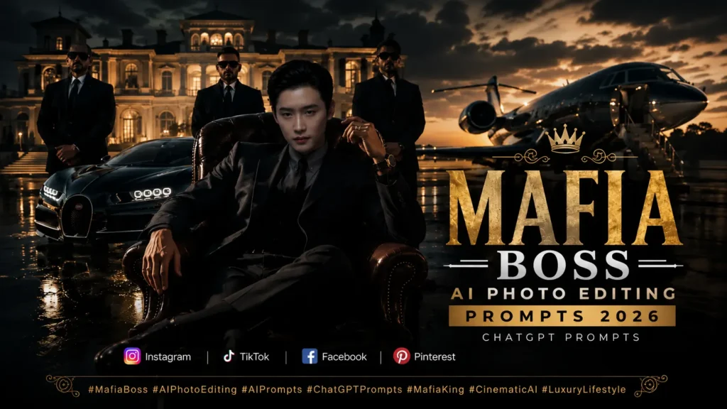 Mafia Boss AI Photo Editing Prompts 