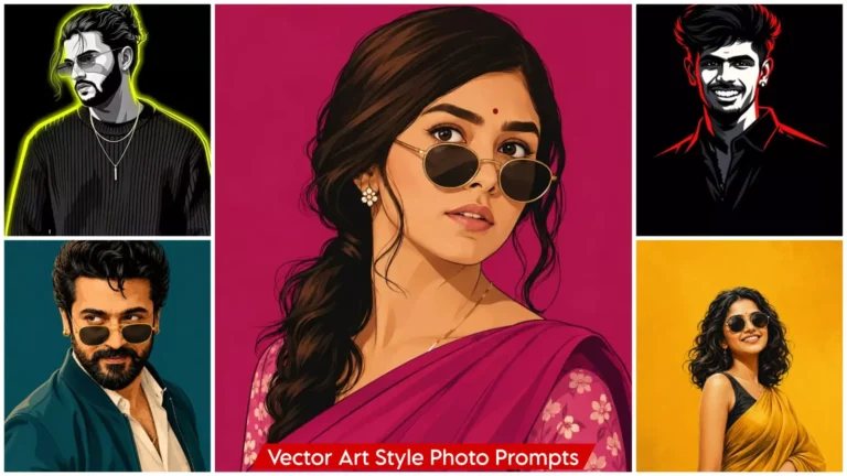 Digital Vector Portrait AI Photo Editing Prompts 2026 | ChatGPT