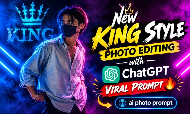 Viral New King Style Photo Editing Prompt 2026